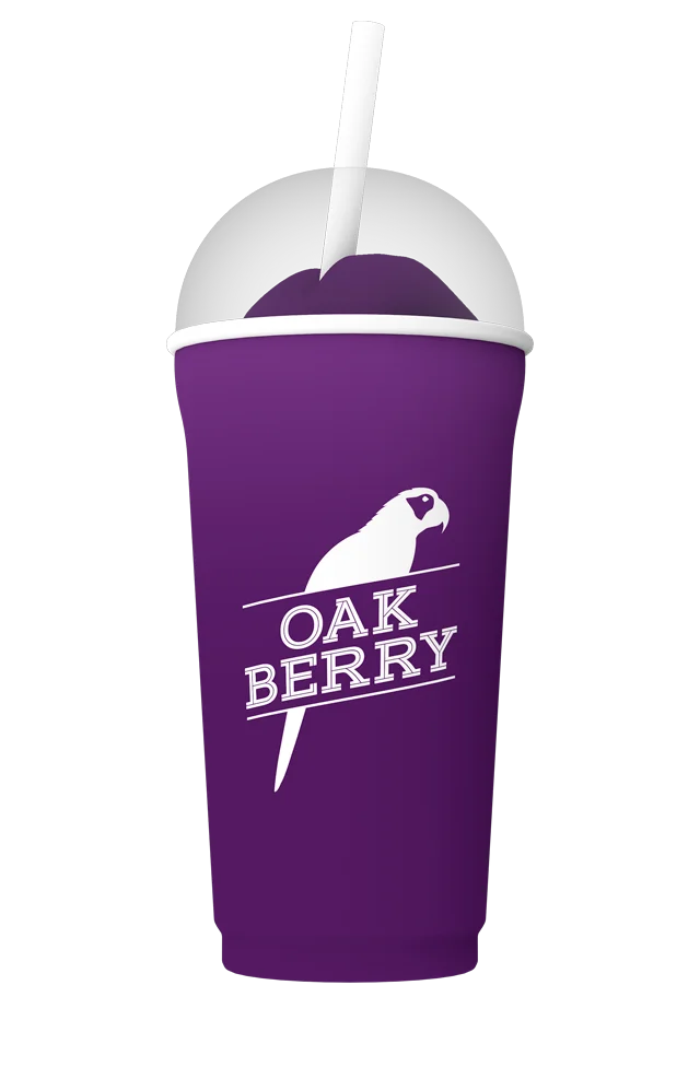 Vaso THE OAK de açaí smoothie OAKBERRY